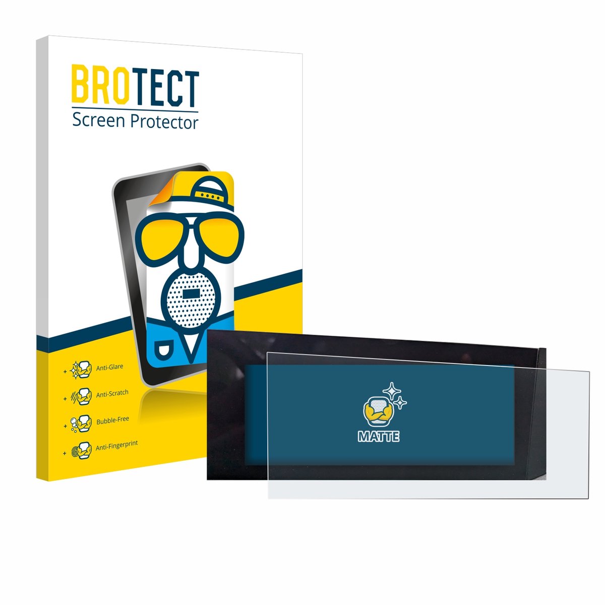 BROTECT - Screenprotector voor Opel Astra L 2023 - Folie Beschermfolie matte