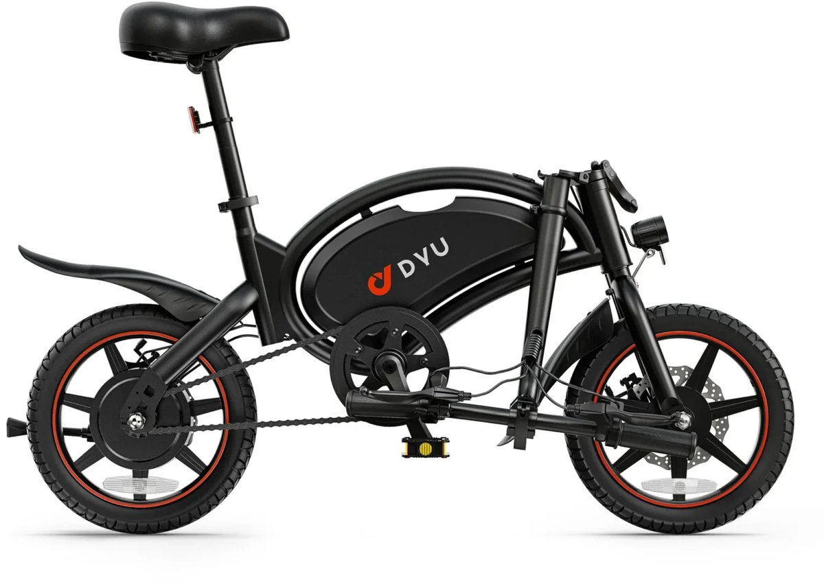 Dyu D3F Elektrische Vouwfiets thumbnail 6