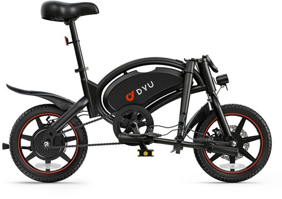 Vélo Électrique Pliant DYU D3F – 14″ – 250W – Batterie 36V 10Ah – 25 Km/h