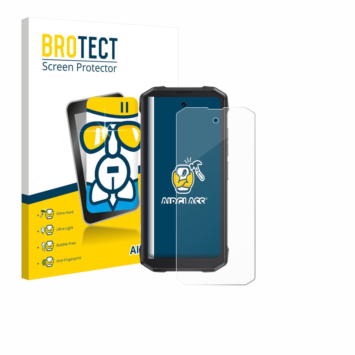 Screenprotector voor Cubot King Kong Mini 4 Beschermglas transparant