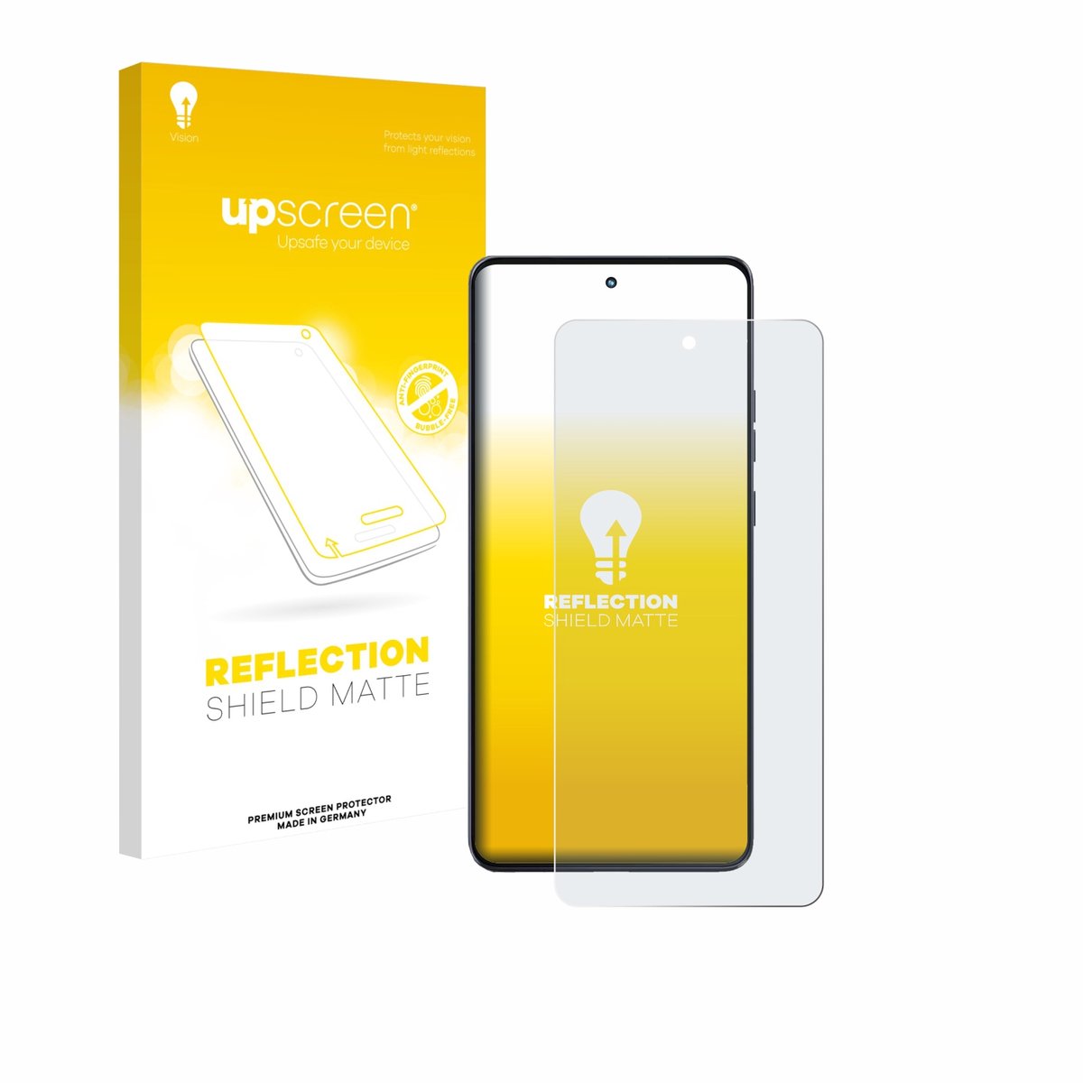 upscreen - Screenprotector voor Motorola Moto G86 - Folie Beschermfolie anti glare matte