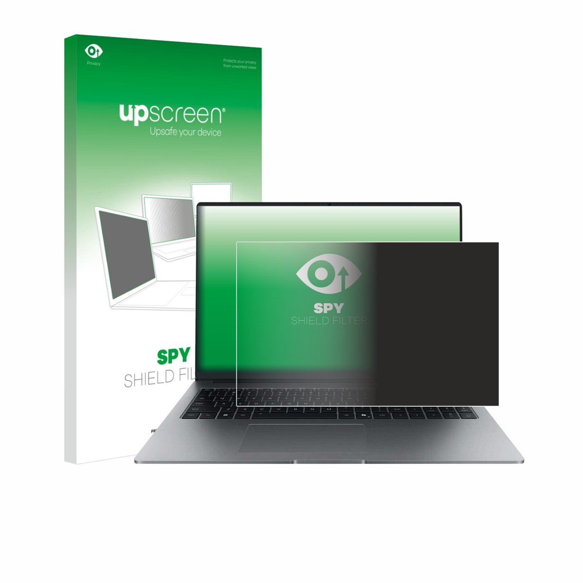upscreen - privacyscherm voor Honor MagicBook X16 Plus 2025 - privacy filter screenfilter Blauwlichtfilter