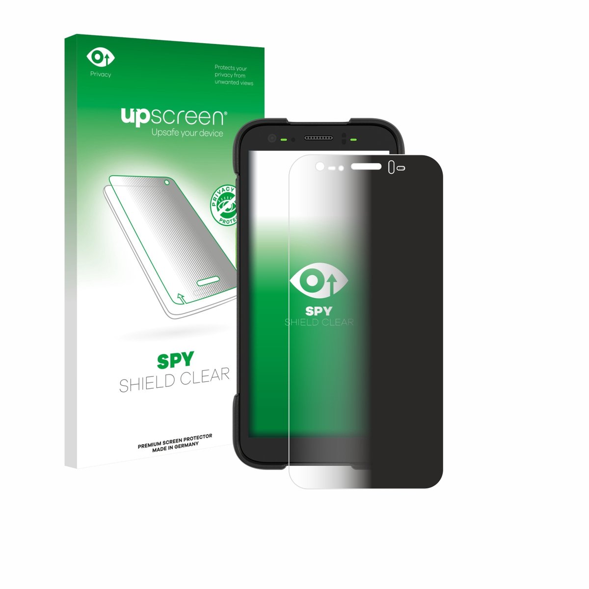 upscreen - privacy screenprotector voor Zebra TC701 - Folie Beschermfolie Blauwlichtfilter