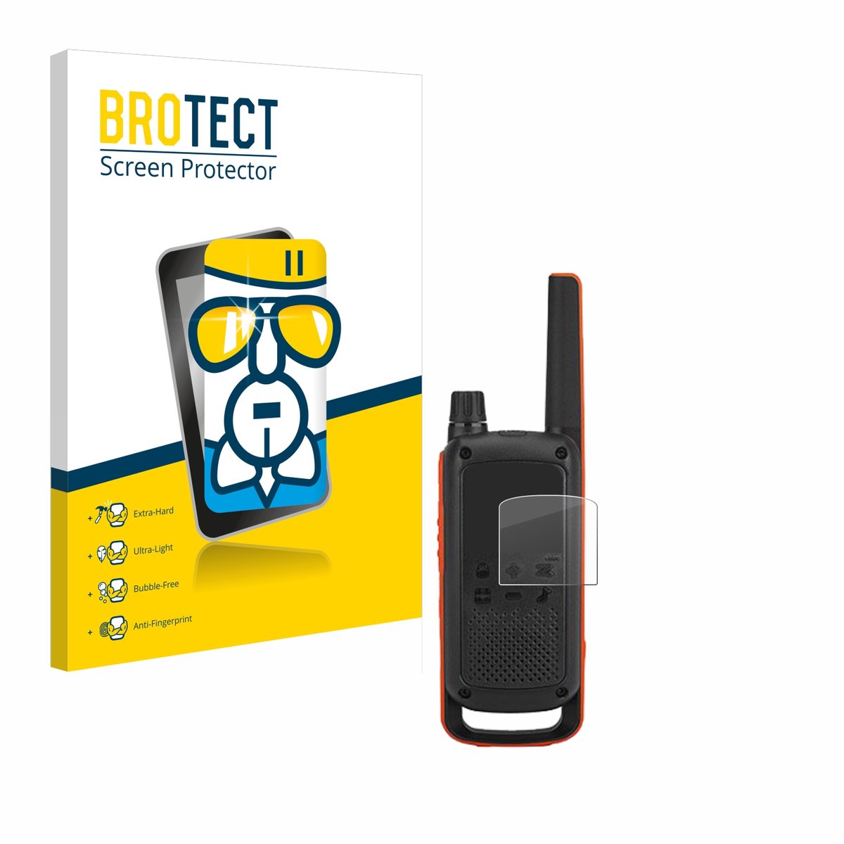 Screenprotector voor Motorola Talkabout T82 Beschermglas transparant