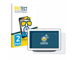 BROTECT - Screenprotector voor Google Home Hub / Google Nest Hub - Folie Beschermfolie matte 2 Stuks