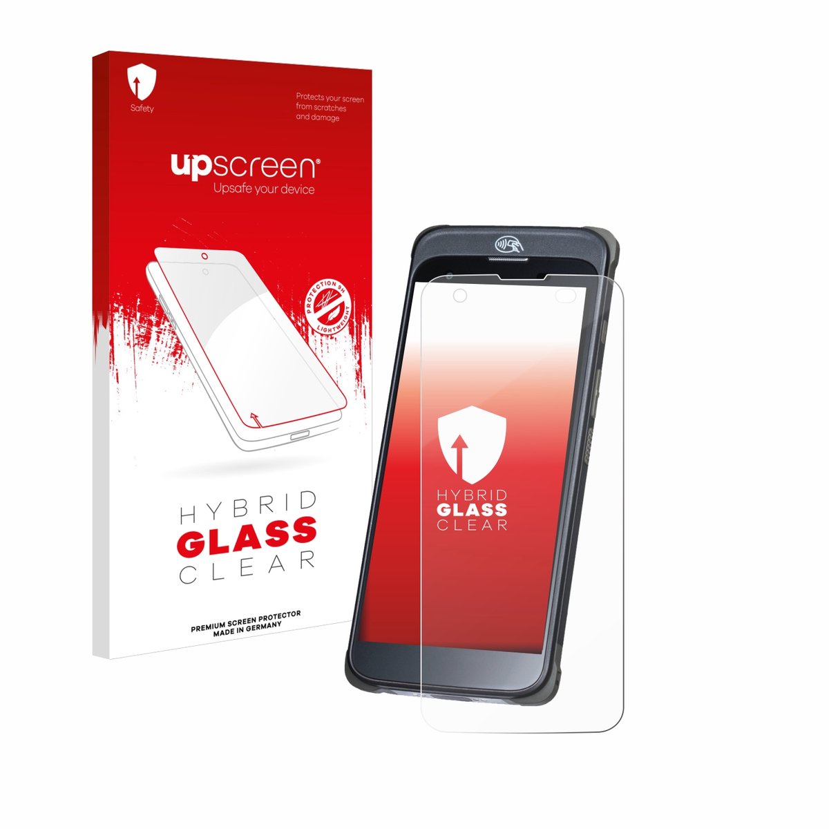 upscreen - Screenprotector voor Orderman 10 - Folie Beschermfolie Beschermglas transparant