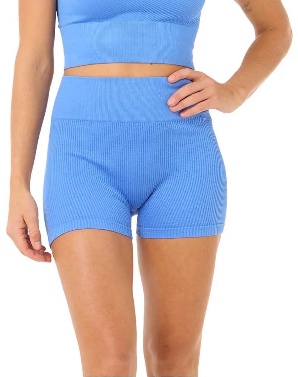 Rip Curl Rss Nicole Vintage 3´´ Korte Leggings M Vrouw Blauw