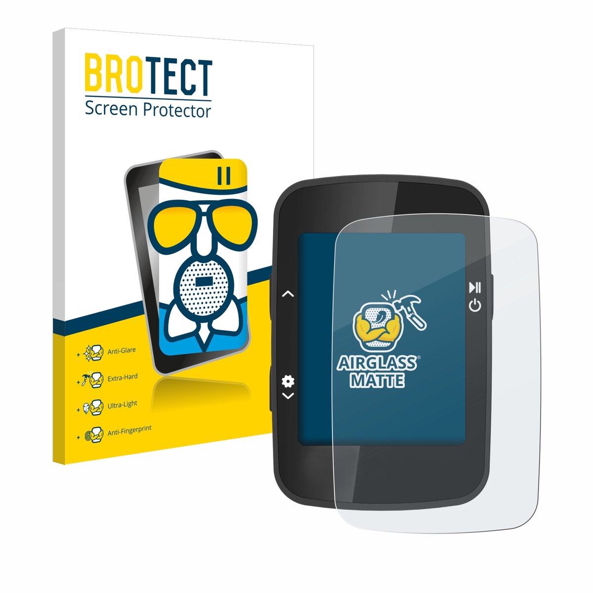 BROTECT - Screenprotector voor CooSpo BC26 - Folie Beschermfolie Beschermglas matte