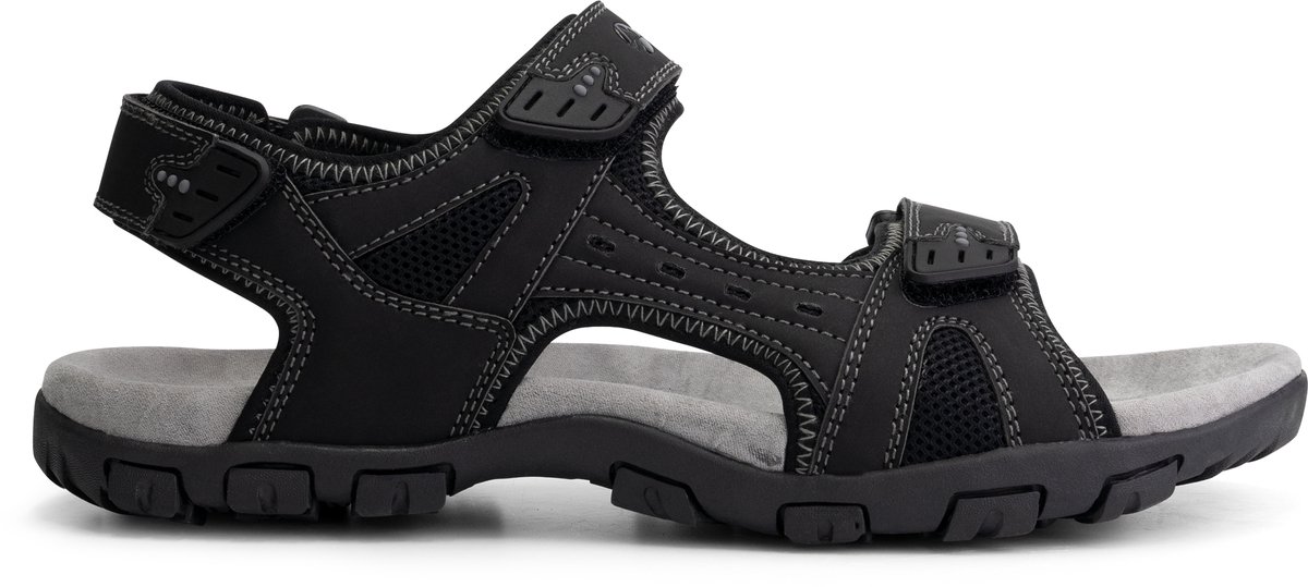 Travelin’ Hofn Heren Wandelsandalen Zwart