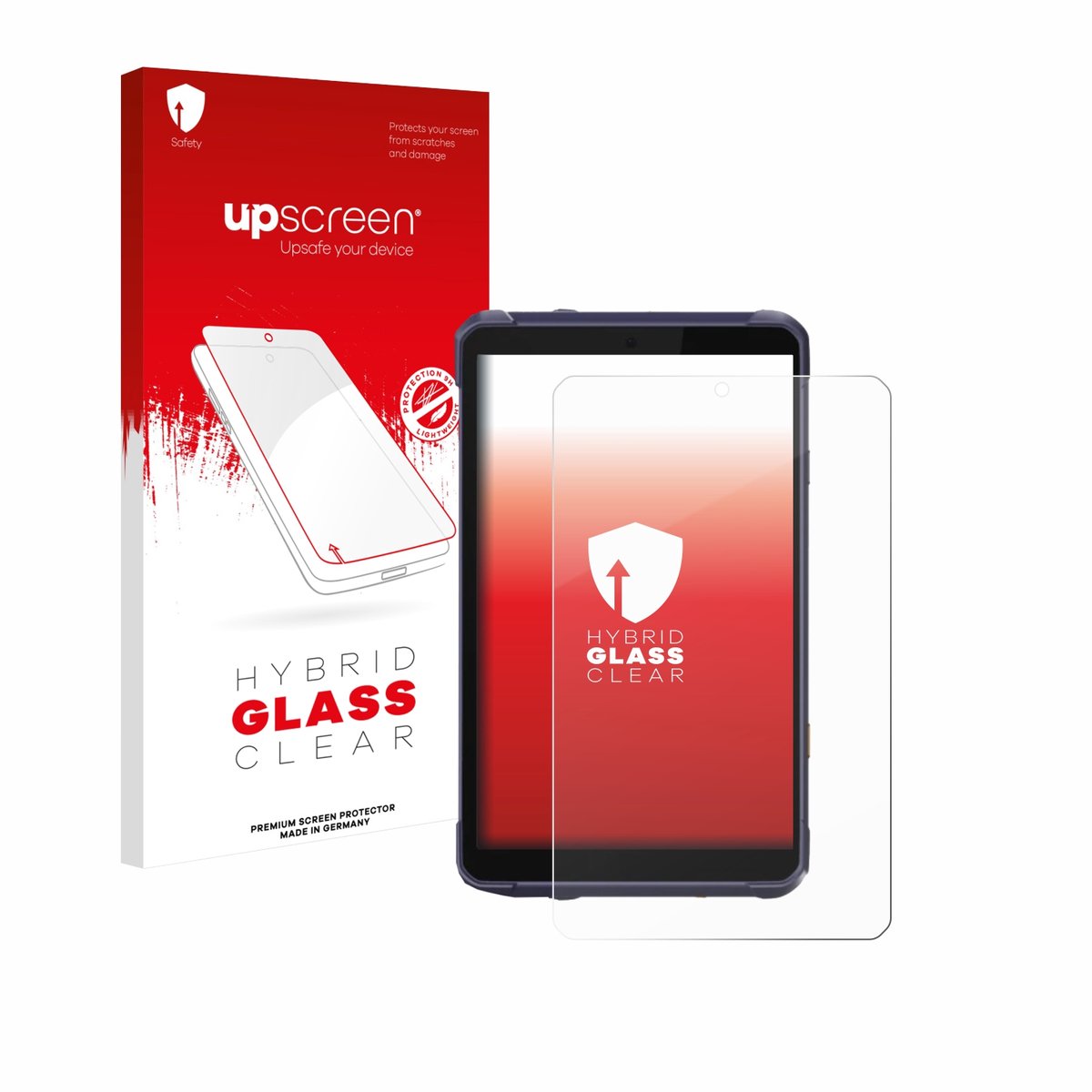 upscreen - Screenprotector voor CHCNAV LT800 - Folie Beschermfolie Beschermglas transparant