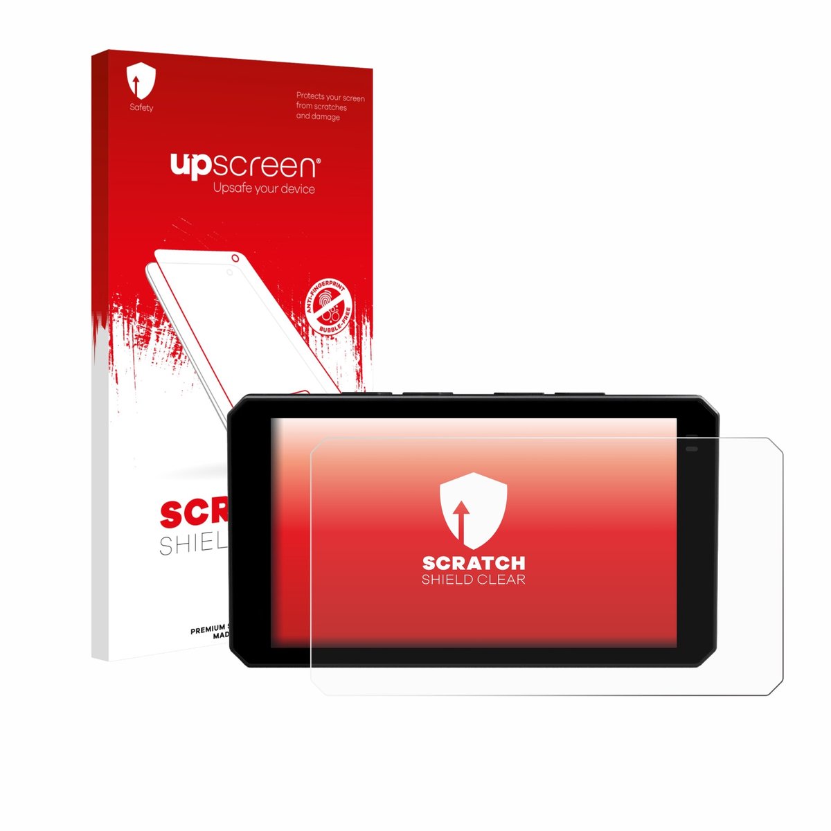 upscreen - Screenprotector voor Chigee AIO-6 LTE 4G - Folie Beschermfolie transparant