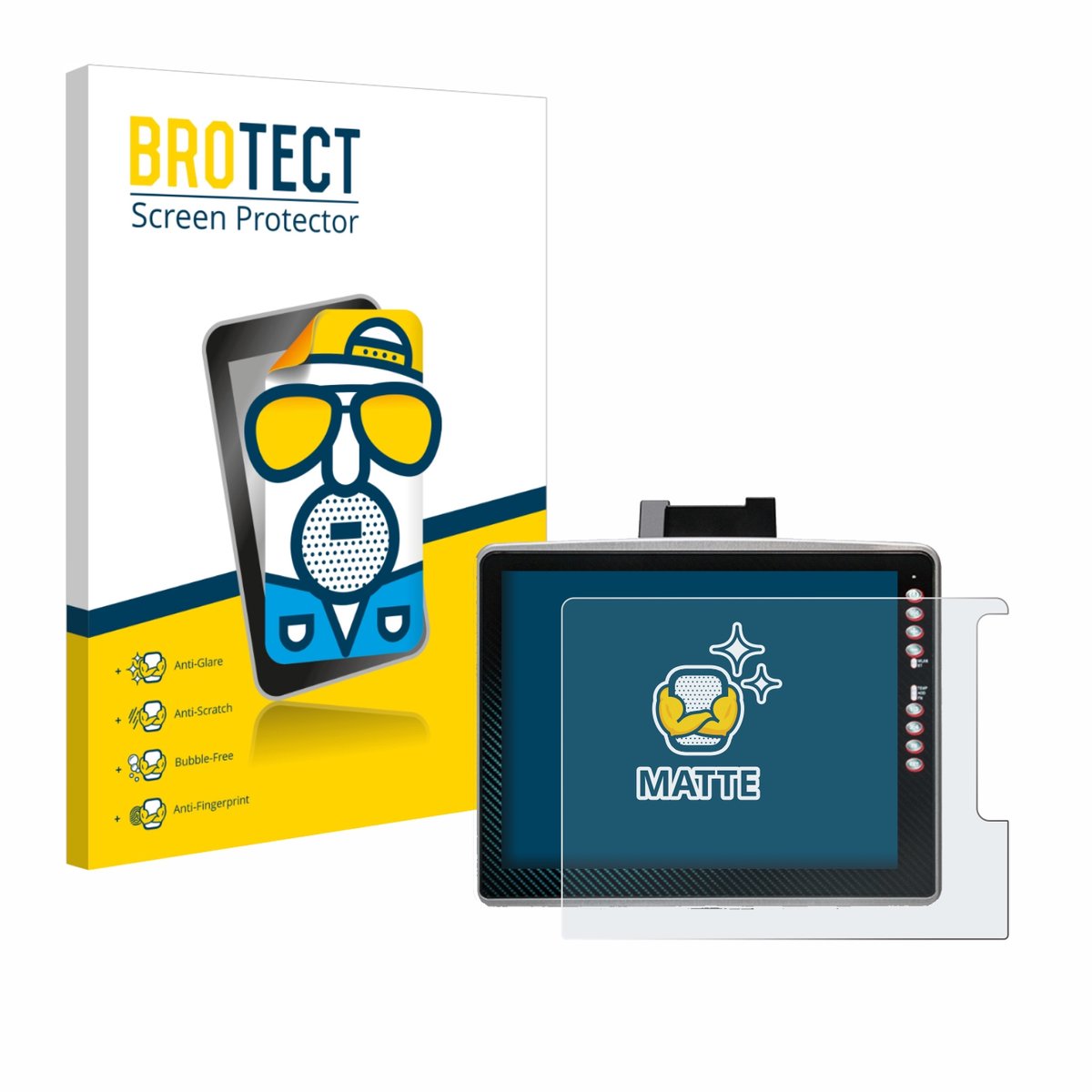 BROTECT - Screenprotector voor Datalogic SH15 Blackline - Folie Beschermfolie matte