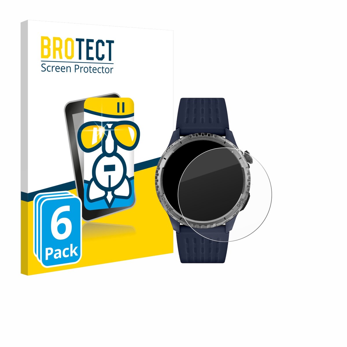 Screenprotector 6 Stuks voor Reflex Active Sea Venture 400 R Beschermglas transparant