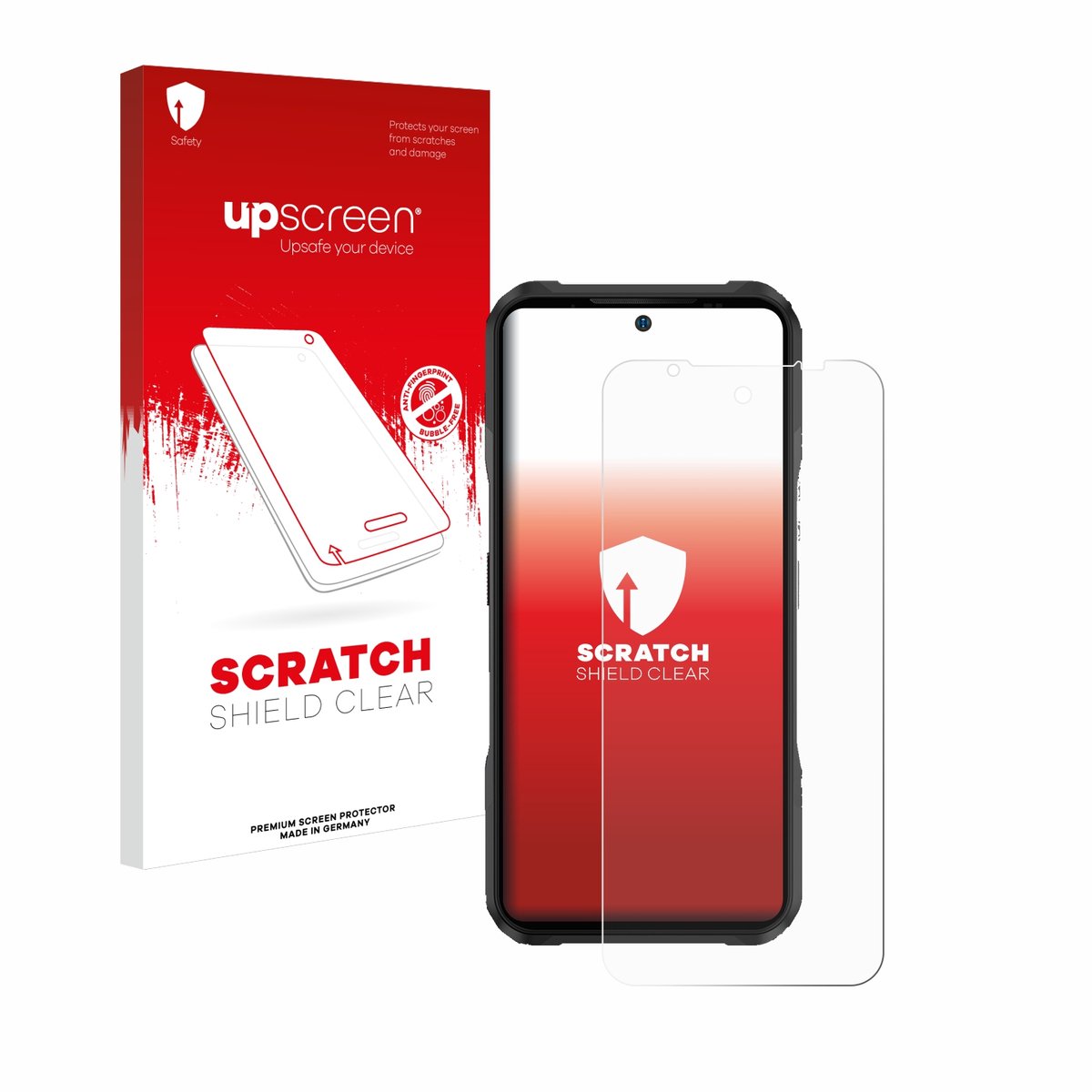 upscreen - Screenprotector voor Doogee V20 Pro - Folie Beschermfolie transparant
