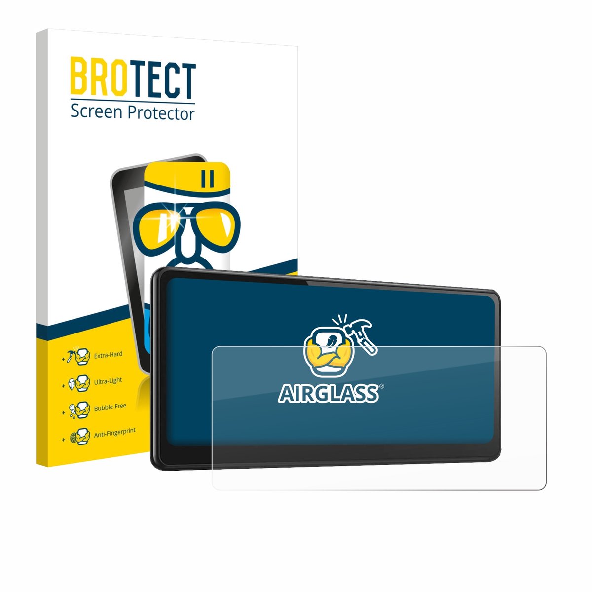 Screenprotector voor CarpodGo T3 Pro 8.9" Beschermglas transparant