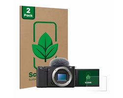 ScreenLeaf - Screenprotector voor Sony Alpha ZV-E10 - Duurzame schermbescherming Folie Beschermfolie transparant 2 Stuks