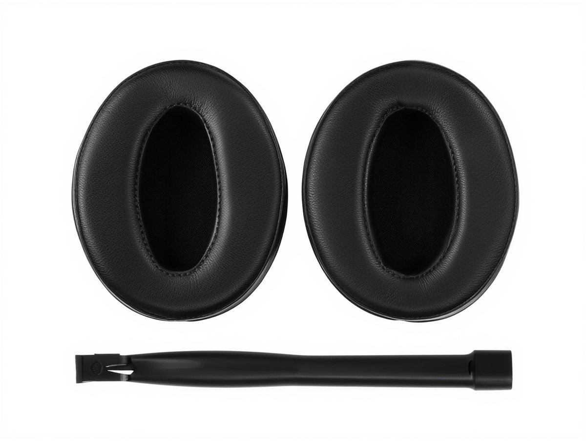 Set Oorkussens voor Sennheiser Koptelefoon - HD 4.50BT Oorkussen - HD 4.50/4.50BTNC/4.50SE/4.40BT/4.30G/4.20S/458BT/450/450BT/400S/350BT - Kunstleer - Traagschuim