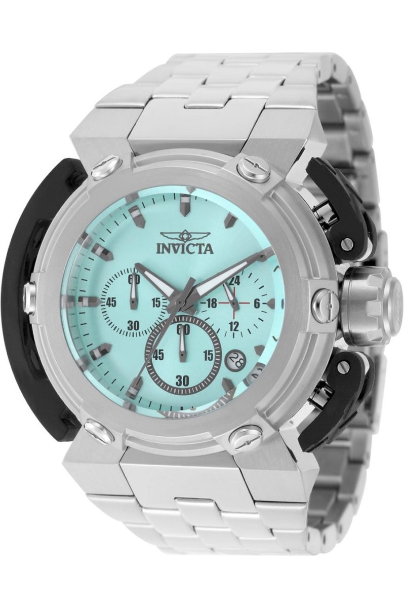 Invicta Coalition Forces - X-Wing 49768 Heren Horloge - Waterdicht - Analoog - Quartz Uurwerk - Roestvrij Staal met zilveren Wijzerplaat - 46mm