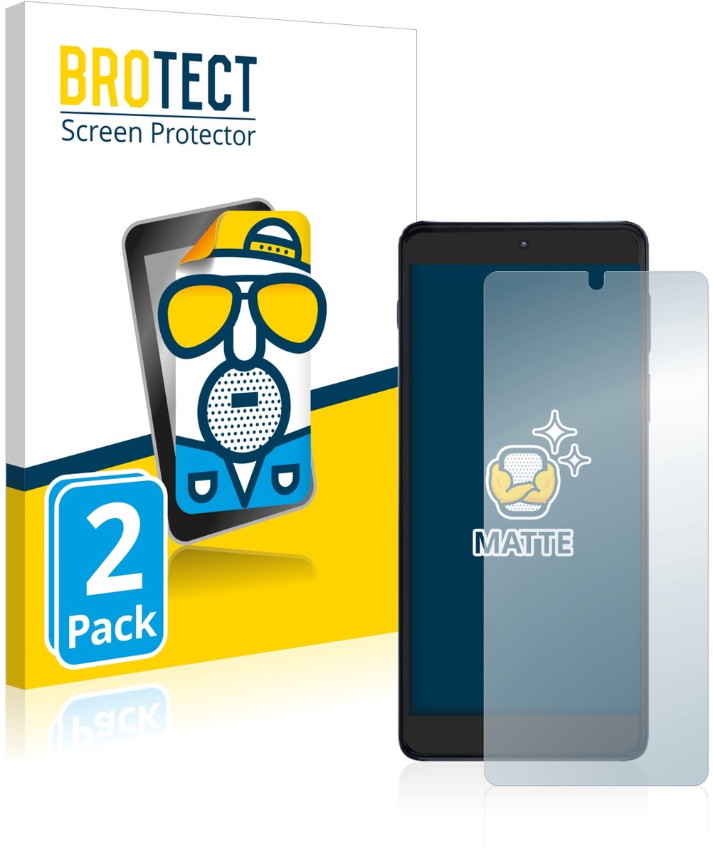 BROTECT - Screenprotector voor Motorola Edge 20 Pro - Folie Beschermfolie matte 2 Stuks