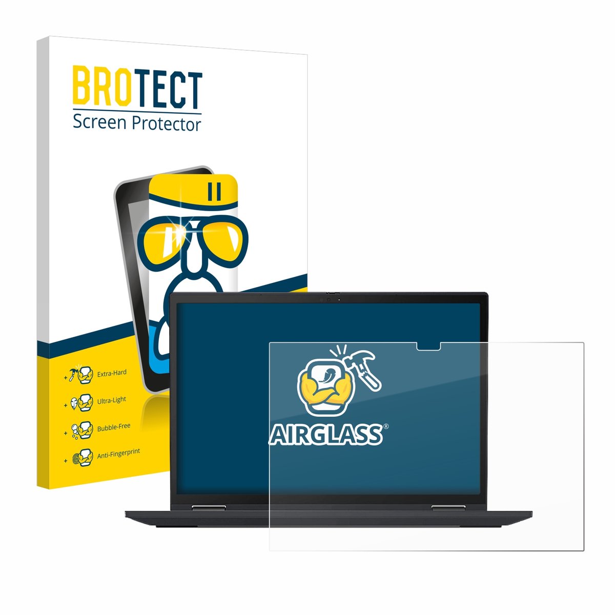 Screenprotector voor Lenovo ThinkPad X13 Yoga Gen 2 Beschermglas transparant