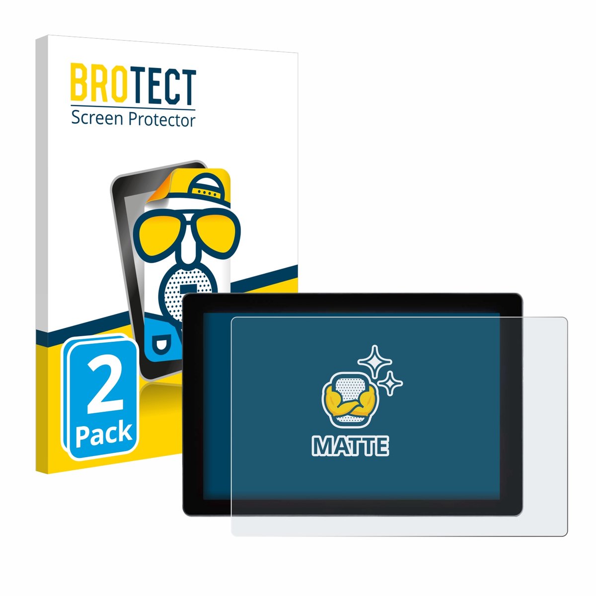 BROTECT - Screenprotector voor SmallHD Indie 7 - Folie Beschermfolie matte 2 Stuks