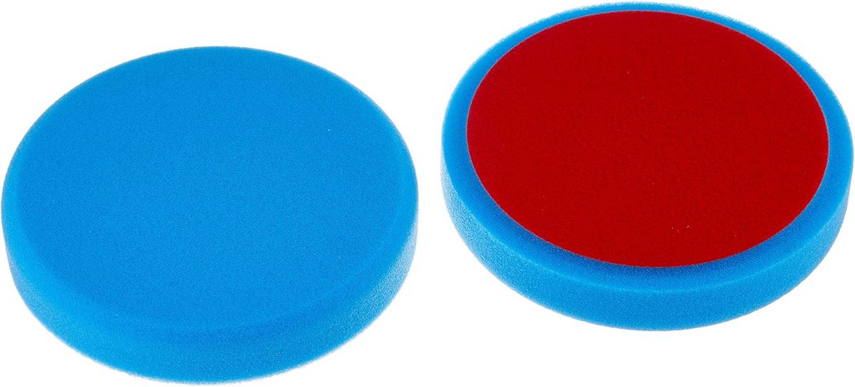 Schuurpad Medium Blauw 160x30 mm Set van 2 voor Polijstmachines