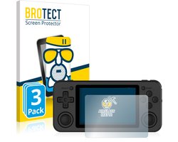 BROTECT - Screenprotector voor Anbernic RG351P - Folie Beschermfolie Beschermglas matte 3 Stuks