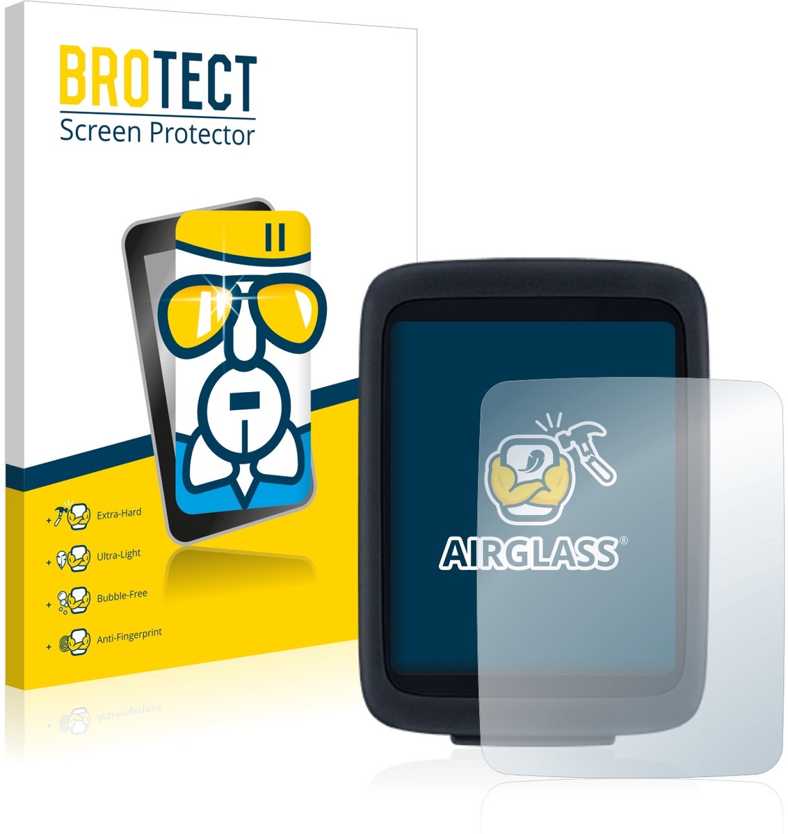 Screenprotector voor Sigma BC 10.0 WL Beschermglas transparant