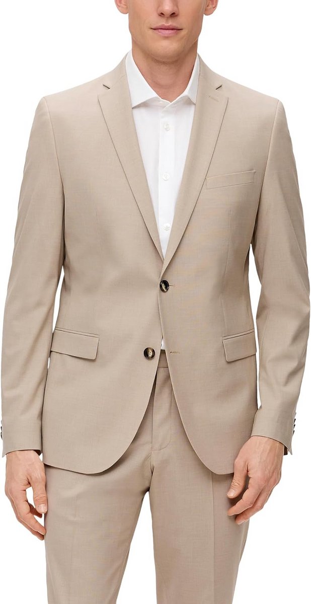 Heren Colberts Business Colbert - Comfortabele Viskose Mix Blazer
