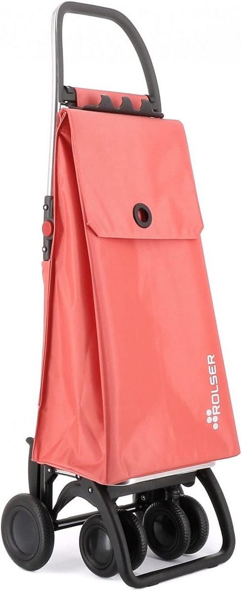 Opvouwbare Boodschappentrolley met 4 Zwenkwielen - Aluminium Frame