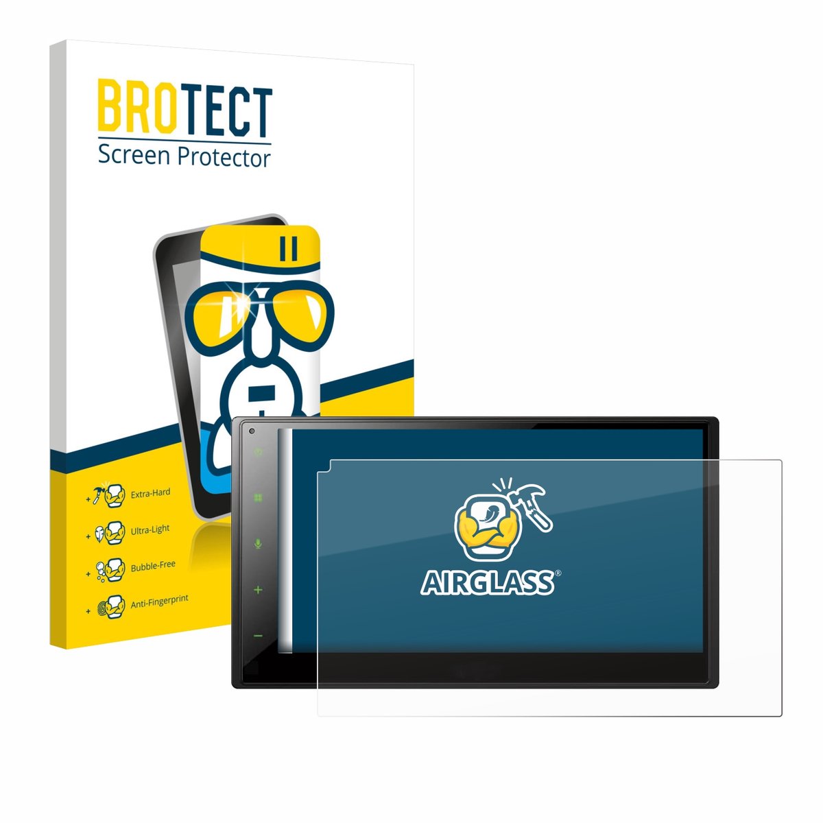 Screenprotector voor Pioneer SPH-DA360DAB Beschermglas transparant