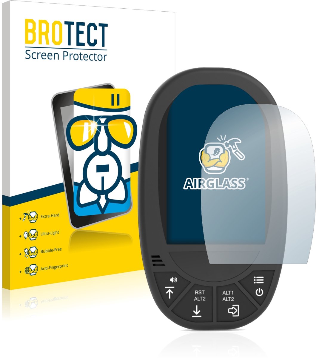 Screenprotector voor Flymaster GPS LS Beschermglas transparant