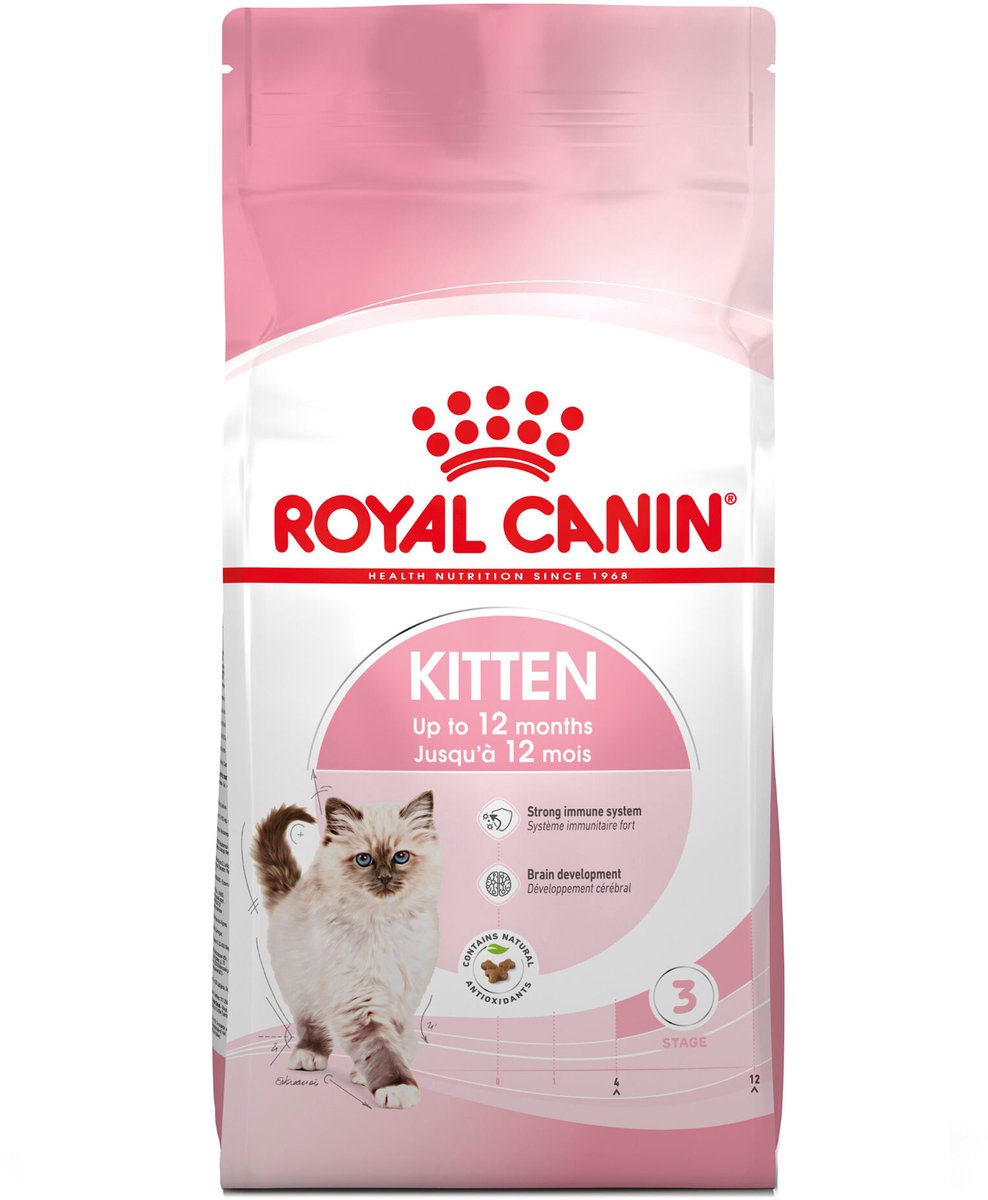 Royal Canin Kitten - Kattenvoer - 2 x 2kg thumbnail 2