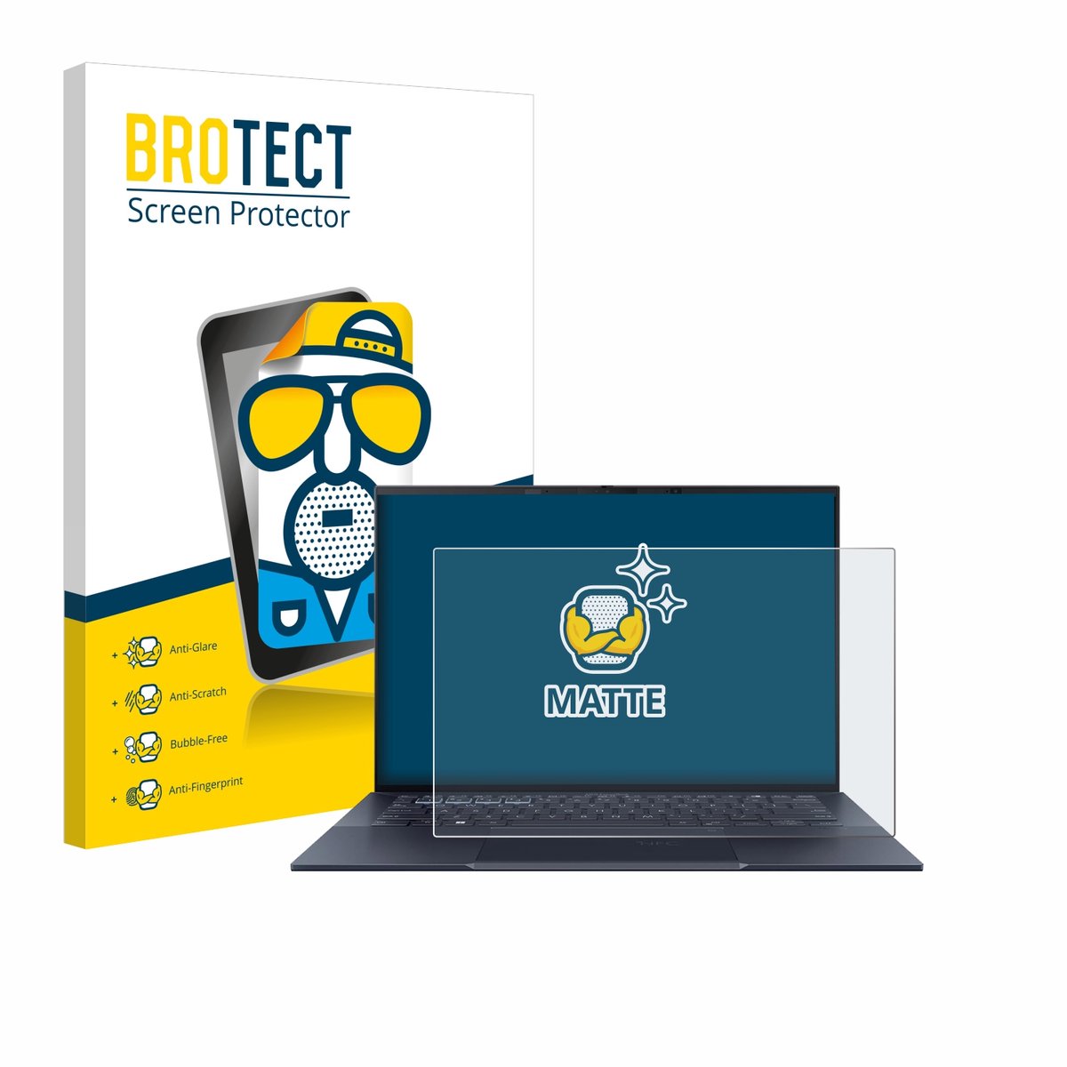 BROTECT - Screenprotector voor ASUS ExpertBook B9 B9403 - Folie Beschermfolie matte