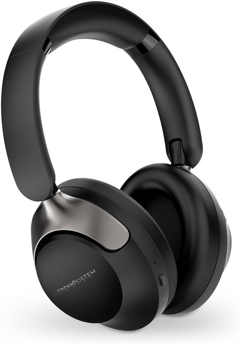 Draadloze Hoofdtelefoon met ANC Ruisonderdrukking 70u Batterij Bluetooth 5.4 Snel Opladen Comfortabele Oorkussens Gerecycled Kunststof