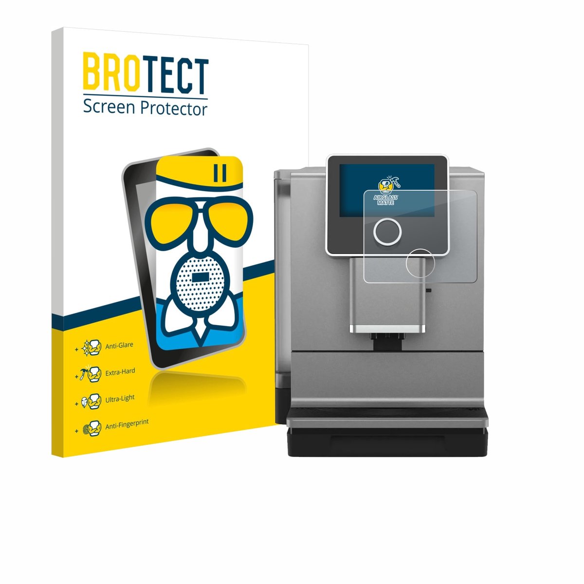BROTECT - Screenprotector voor Nivona NICR 970 - Folie Beschermfolie Beschermglas matte