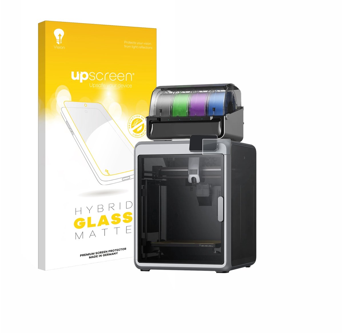 upscreen - Screenprotector voor Creality K2 - Folie Beschermfolie Beschermglas matte