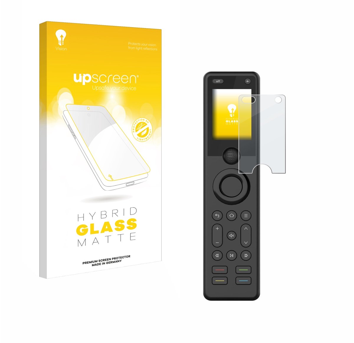 upscreen - Screenprotector voor Sofabaton X1S - Folie Beschermfolie Beschermglas matte