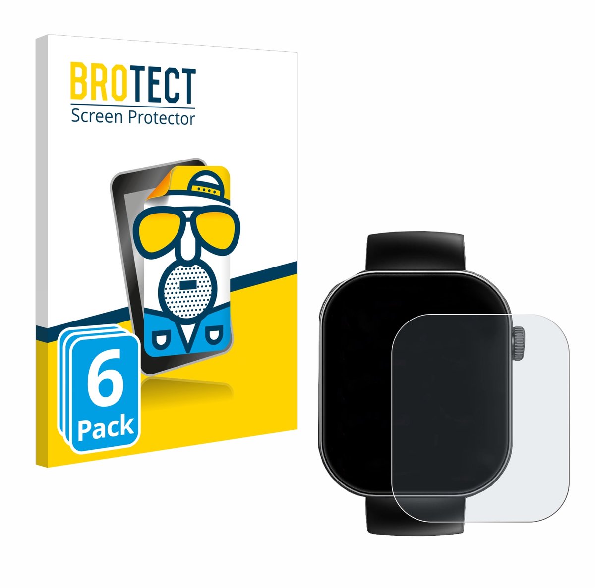 BROTECT - Screenprotector voor Cillso T80 2.01" - Folie Beschermfolie matte 6 Stuks