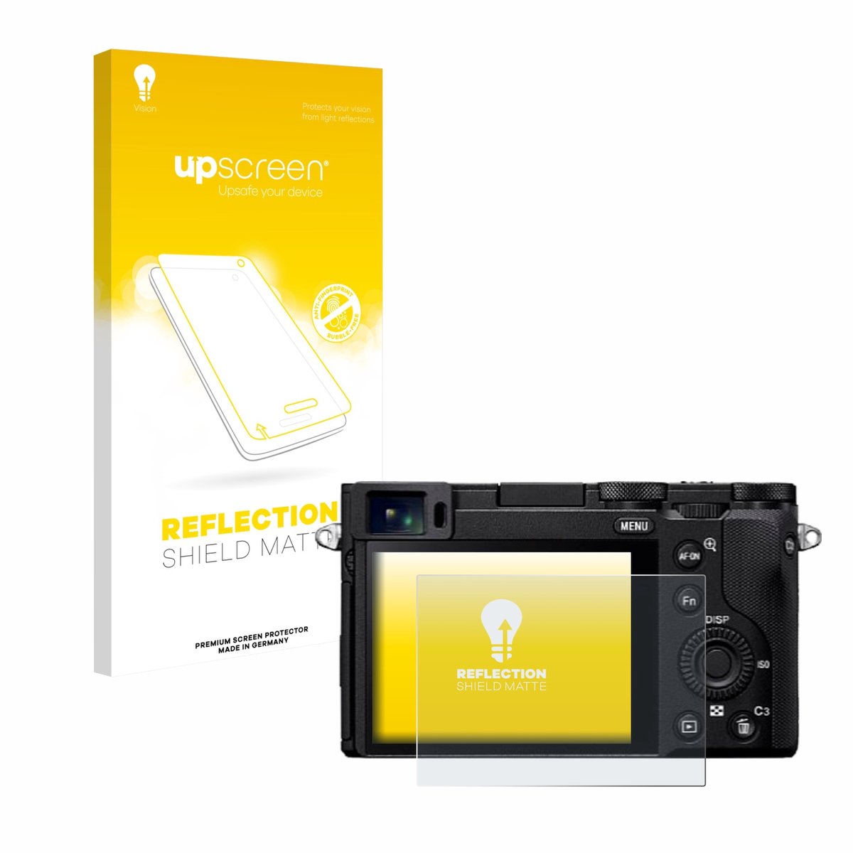 upscreen - Screenprotector voor Sony RX1R III - Folie Beschermfolie anti glare matte