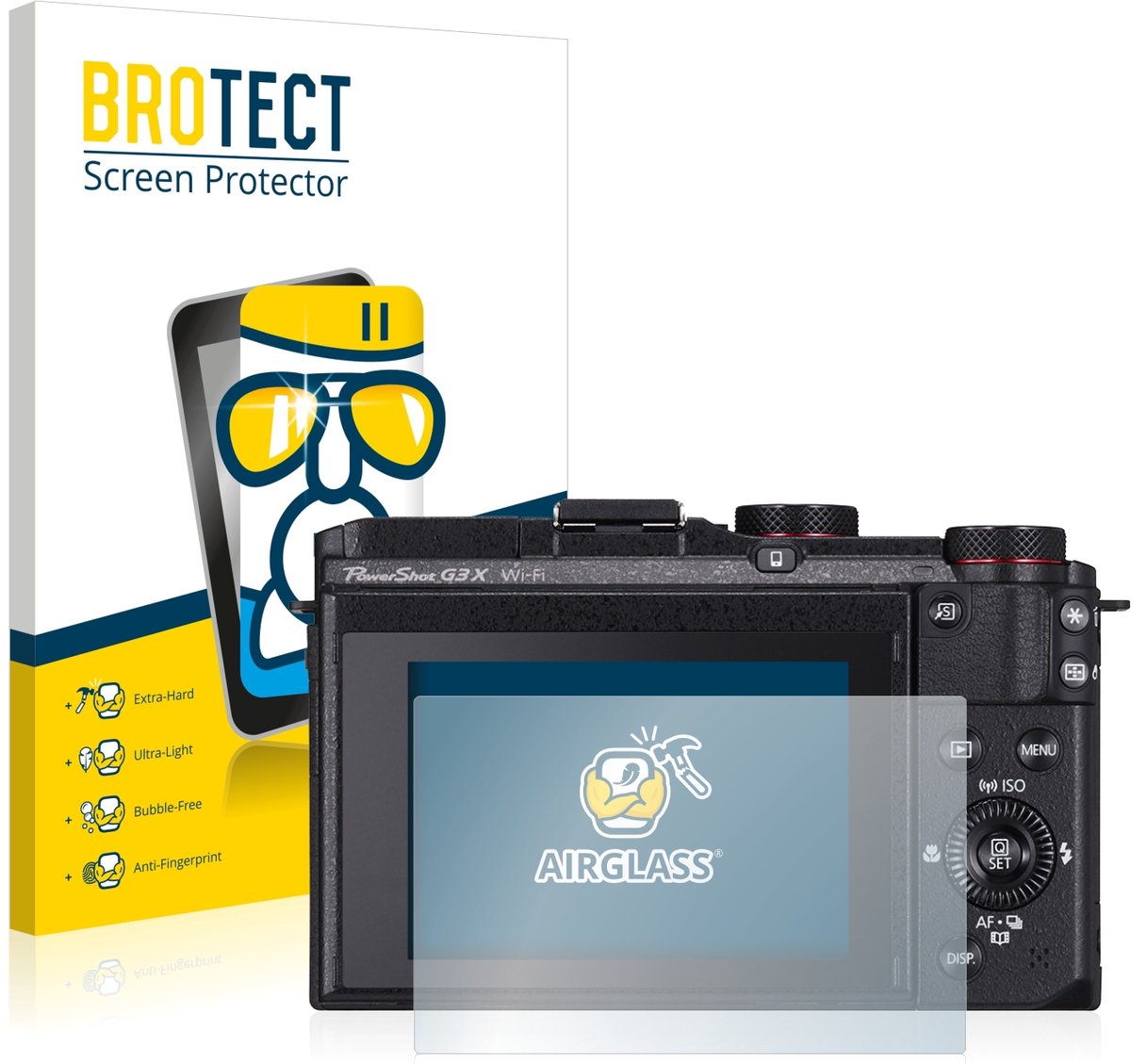 Screenprotector voor Canon PowerShot G3 X Beschermglas transparant