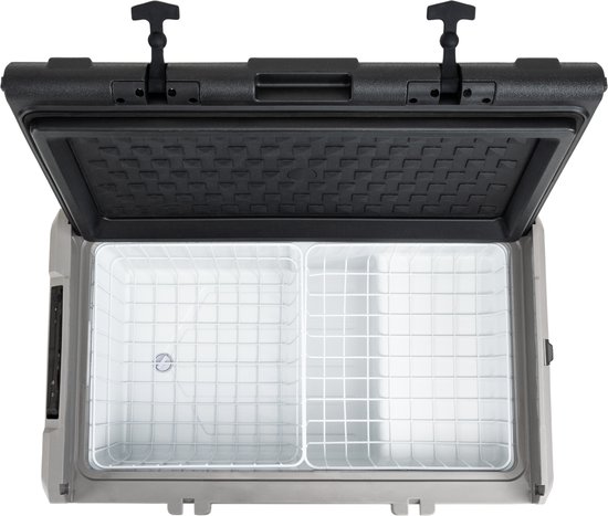 Steamy-E Single Zone Elektrische Compressor Koelbox - Single Zone - 96 liter - 12V en 230V - voor auto en camping - Zwart van Merkloos — afbeelding 2