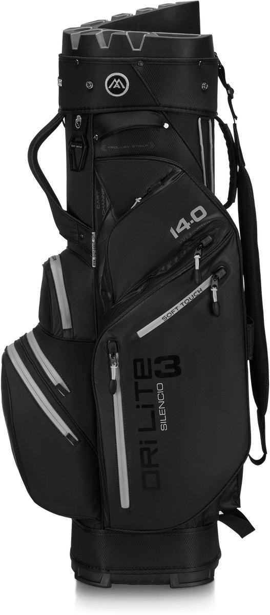 Big Max Drilite Silencio 3 - Stille Golftas - Cartbag - Waterafstotend - 14 dividers - Zwart van Merkloos — afbeelding 4
