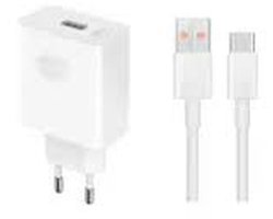 HONOR SuperCharge Snellader 66W - Dubbele USB-C - Voor Honor 200, 90, Magic6 Pro, Magic5 - Wit - Zonder Kabel