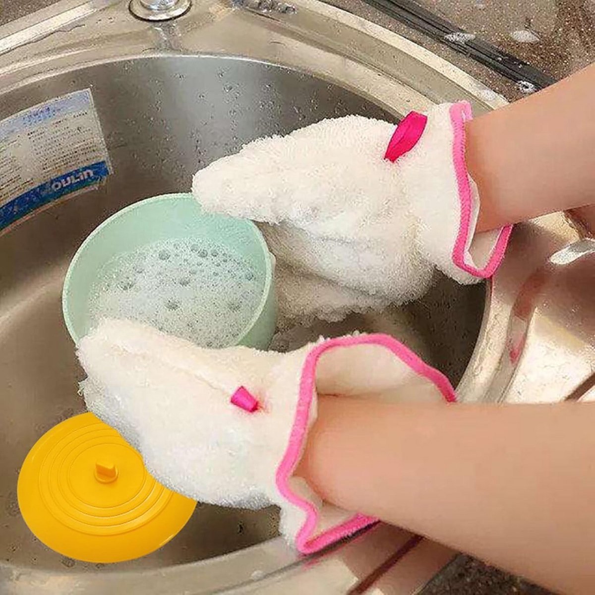 Universele Siliconen Afvoerstop Extra Groot 15cm voor Keuken en Badkamer