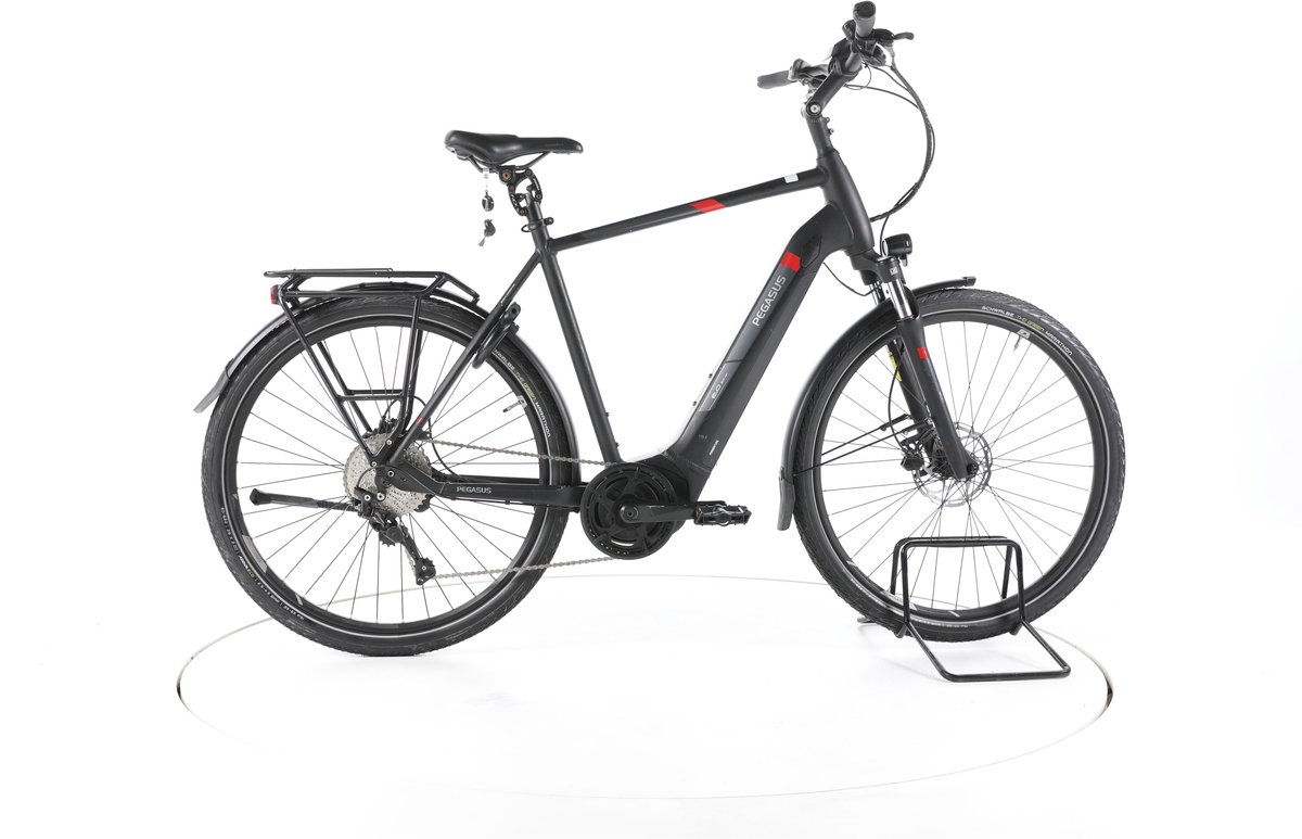 Pegasus Premio Evo 10 Elektrische trekkingfiets Bosch Accu 500Wh 28 zwart Pro