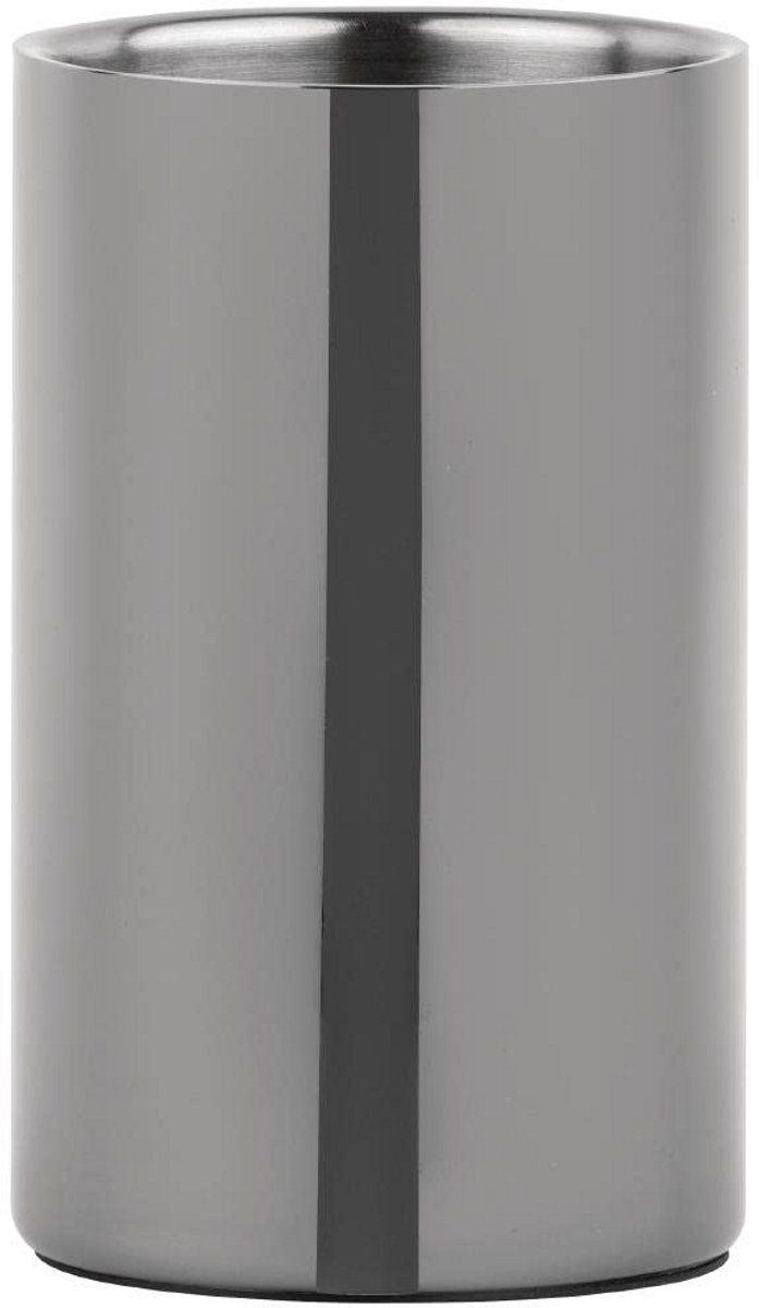 Luxe Wijnkoeler Gunmetal - Houdt Flessen Perfect Gekoeld