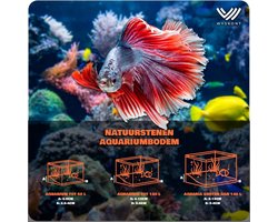 Zwart Aquarium Grind en Zand - 20 kg Substraat 1-3 mm voor Aquascaping