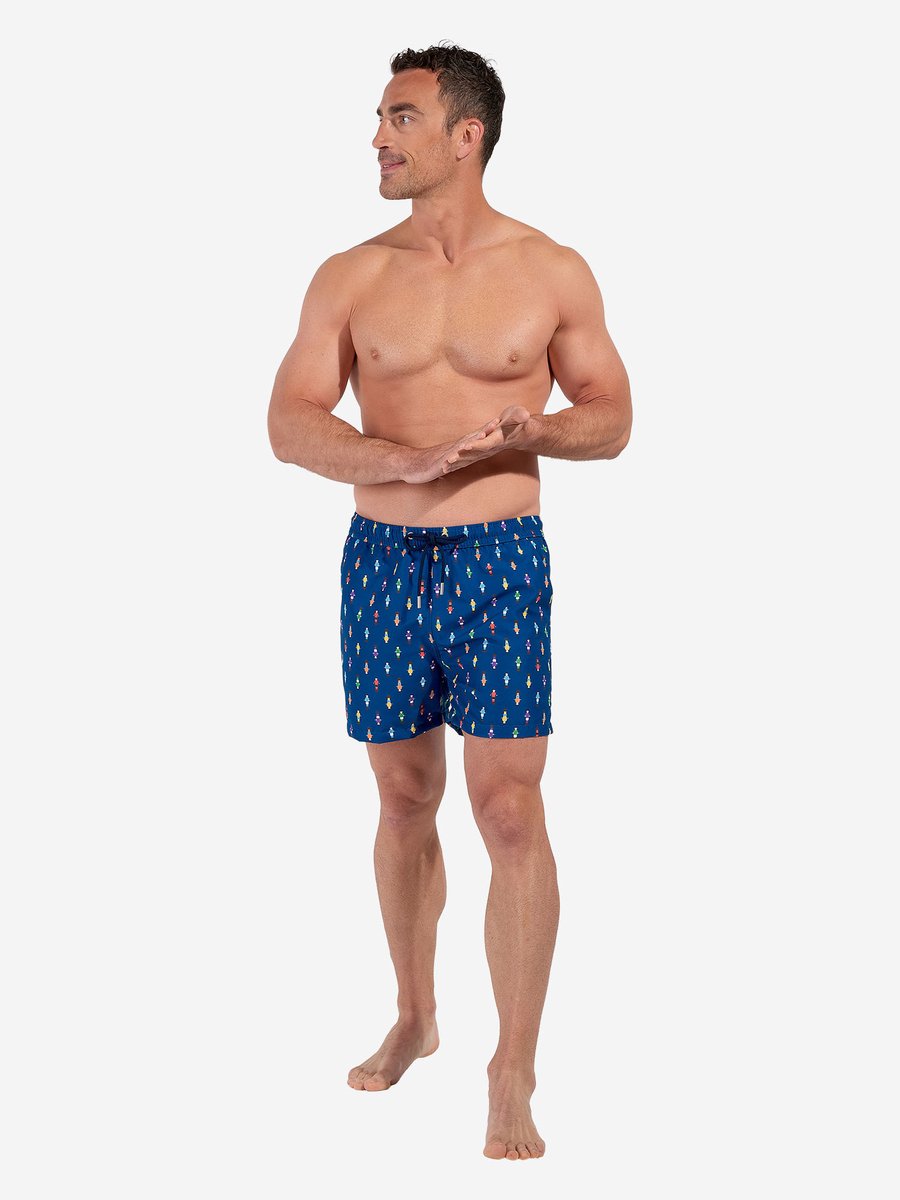 HOM Boxer-Badehose Beach Boxer Calcio