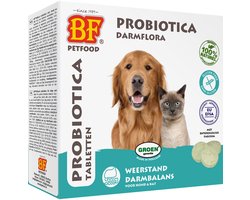 BF Petfood Probiotica Darmflora Hond en Kat 100 tabletten